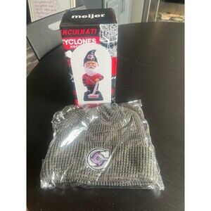 Cincinnati cyclones Gnome & beanie hat
